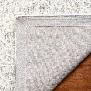 Safavieh Ebony 208 Hand Tufted Traditional Rug Grey / Ivory 4' x 6'