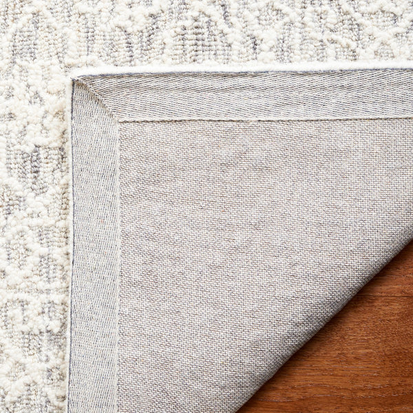 Safavieh Ebony 208 Hand Tufted Traditional Rug Grey / Ivory 4' x 6'