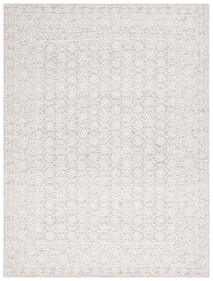 Safavieh Ebony 208 Hand Tufted Traditional Rug Grey / Ivory 4' x 6'
