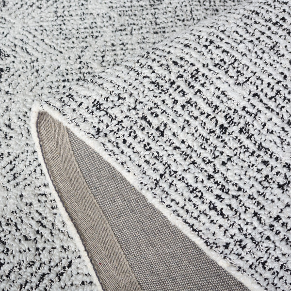 Safavieh Ebony 210 Hand Tufted Traditional Rug Ivory / Black 8' x 10'