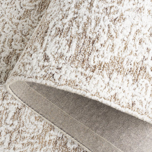 Safavieh Ebony 211 Hand Tufted Traditional Rug Ivory / Brown 8' x 10'