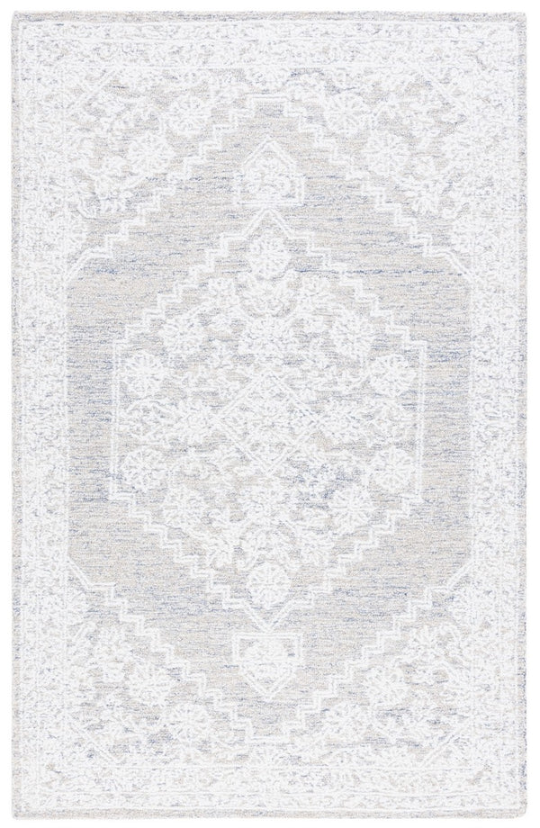 Safavieh Ebony 213 Hand Tufted Traditional Rug Ivory / Taupe 8' x 10'