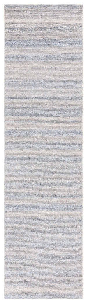 Safavieh Ebony 214 Hand Tufted Modern Rug Blue / Grey 2'-3" x 9'