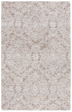 Safavieh Ebony 215 Hand Tufted Modern Rug Brown / Ivory 8' x 10'