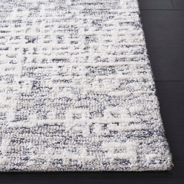 Safavieh Ebony Hand-tufted Area Rug In Elegant Neutral Palette For Stylish Home Décor And Comfort Ivory ,Grey 80% Wool,20% Cotton Ebn216a-6