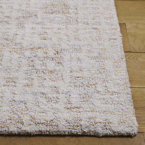 Safavieh Ebony Luxurious Hand-tufted Runner Rug - Modern Elegance In Warm Tones For Your Contemporary Home Ivory ,Gold 80% Wool,20% Cotton Ebn216d-5