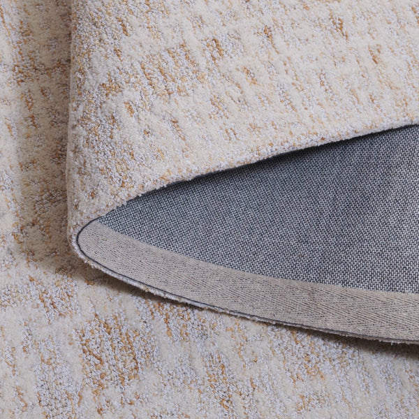 Safavieh Ebony Hand-tufted Area Rug - Luxurious Wool And Cotton Blend, Perfect For Modern Home Décor Ivory ,Gold 80% Wool,20% Cotton Ebn216d-3