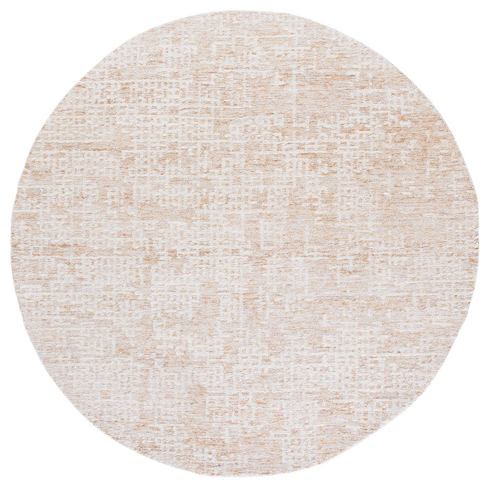 Safavieh Ebony Luxurious Hand-tufted Runner Rug - Modern Elegance In Warm Tones For Your Contemporary Home Ivory ,Gold 80% Wool,20% Cotton Ebn216d-6r