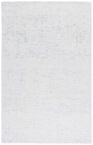 Safavieh Ebony Hand-tufted Area Rug - Luxurious Wool And Cotton Blend, Perfect For Modern Home Décor Silver ,Ivory 80% Wool,20% Cotton Ebn216g-4