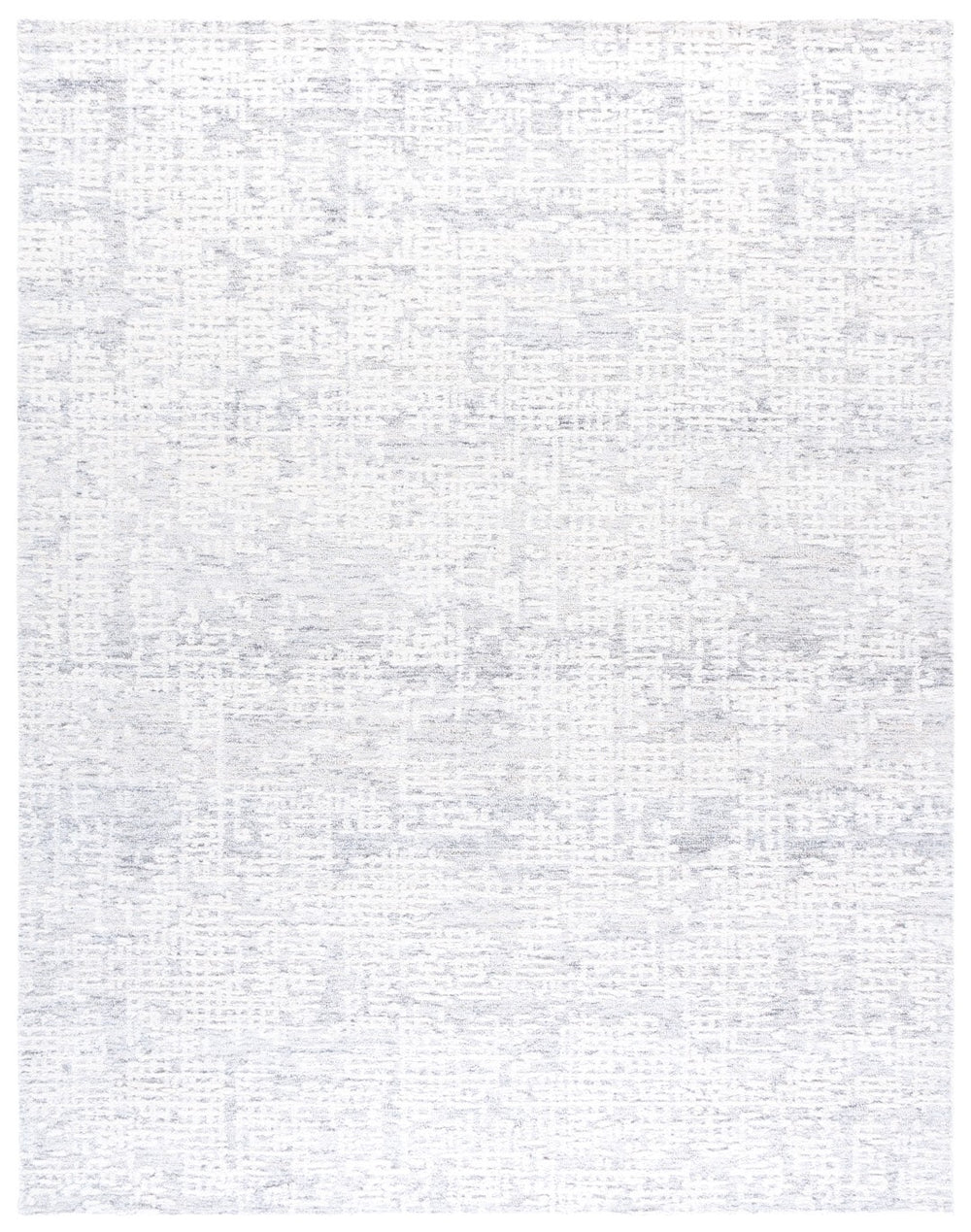 Safavieh Ebony Hand-tufted Area Rug - Luxurious Wool And Cotton Blend, Perfect For Modern Home Décor Silver ,Ivory 80% Wool,20% Cotton Ebn216g-4