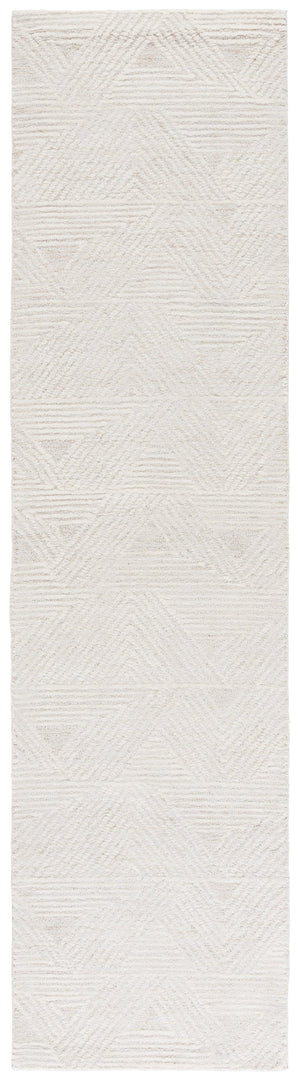 Safavieh Ebony Hand-tufted Wool-cotton Area Rug - Elegant Modern Design For Cozy Living Spaces And Decor Ivory ,Beige 80% Wool,20% Cotton Ebn217a-5
