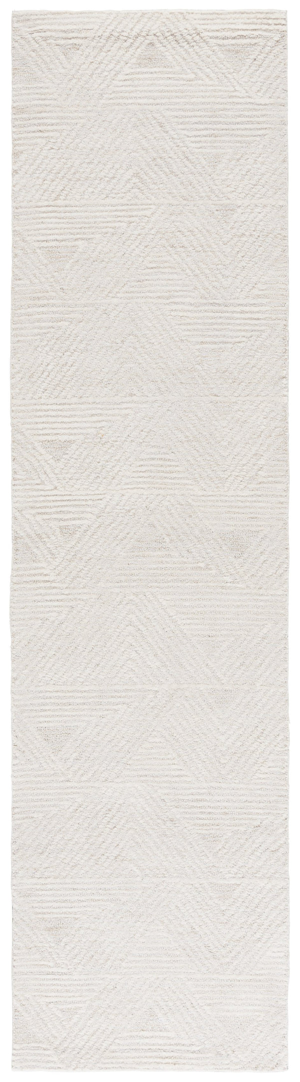 Safavieh Ebony Hand-tufted Wool-cotton Area Rug - Elegant Modern Design For Cozy Living Spaces And Decor Ivory ,Beige 80% Wool,20% Cotton Ebn217a-5