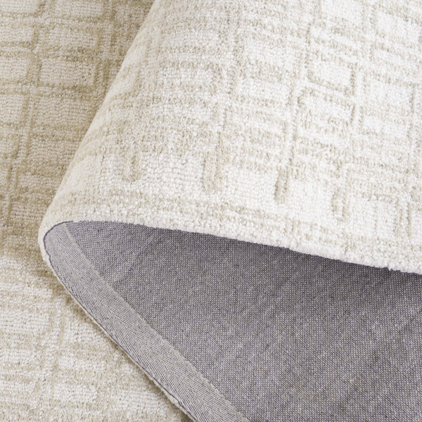 Safavieh Ebony Elegant Hand-tufted Wool Area Rug – Modern Artistic Design For Luxurious Home Decor Ivory ,Beige Wool Pile Ebn219a-3