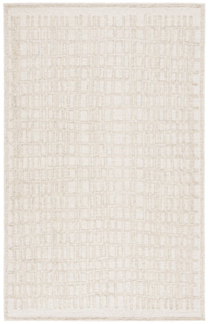 Safavieh Ebony Elegant Hand-tufted Wool Area Rug – Modern Artistic Design For Luxurious Home Decor Ivory ,Beige Wool Pile Ebn219a-3