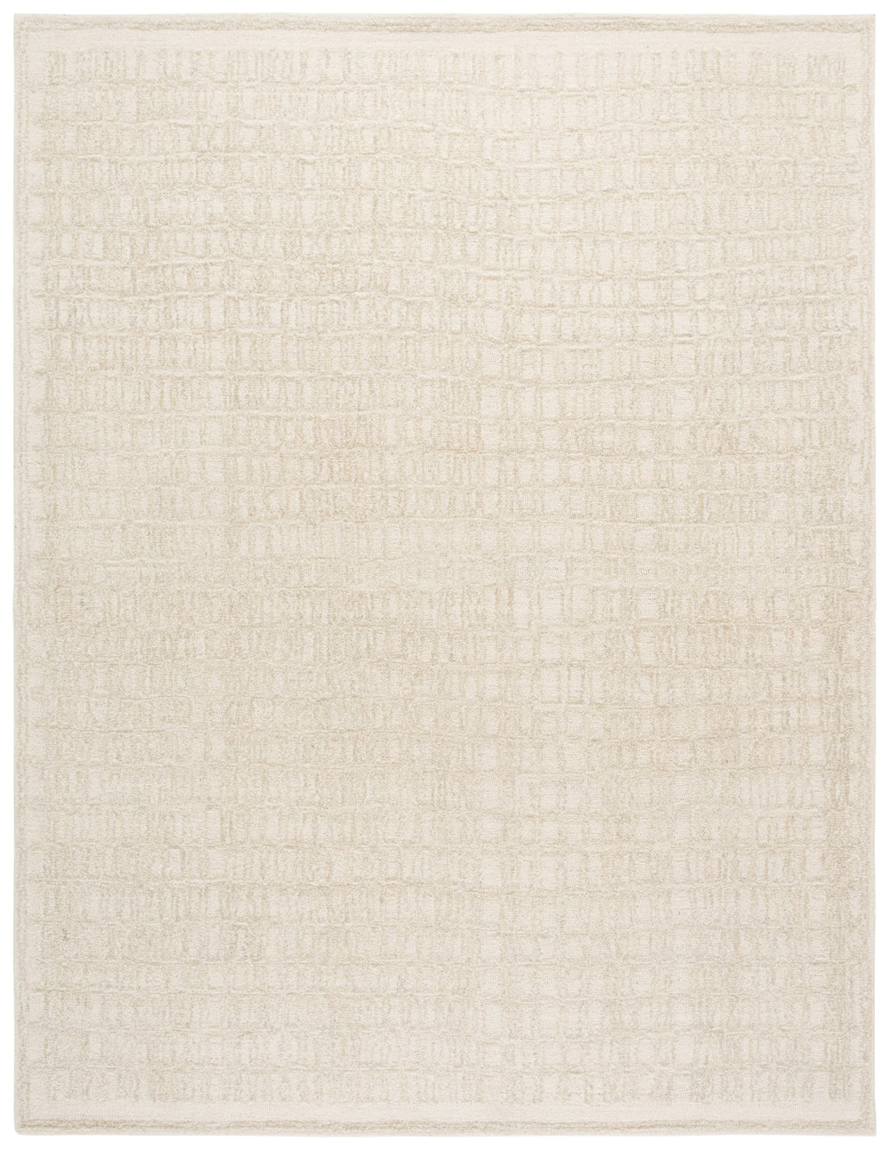 Safavieh Ebony Elegant Hand-tufted Wool Area Rug – Modern Artistic Design For Luxurious Home Decor Ivory ,Beige Wool Pile Ebn219a-3