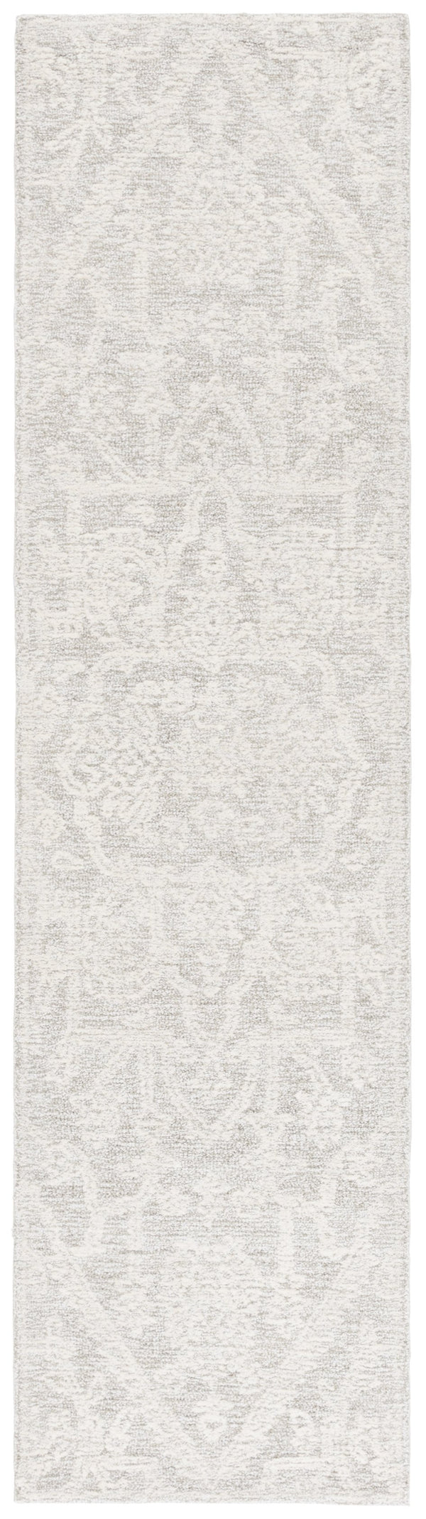 Safavieh Ebony Exquisite Hand-tufted Area Rug: Elegant Ivory And Grey Botanical Design For Timeless Style Ivory ,Grey 80% Wool,20% Cotton Ebn220a-6