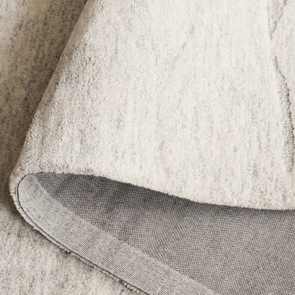 Safavieh Ebony Hand Tufted Wool Pile Area Rug - Modern Grey And Rust Design For Luxurious Home Elegance Light Grey ,Beige Wool Pile Ebn221g-6r