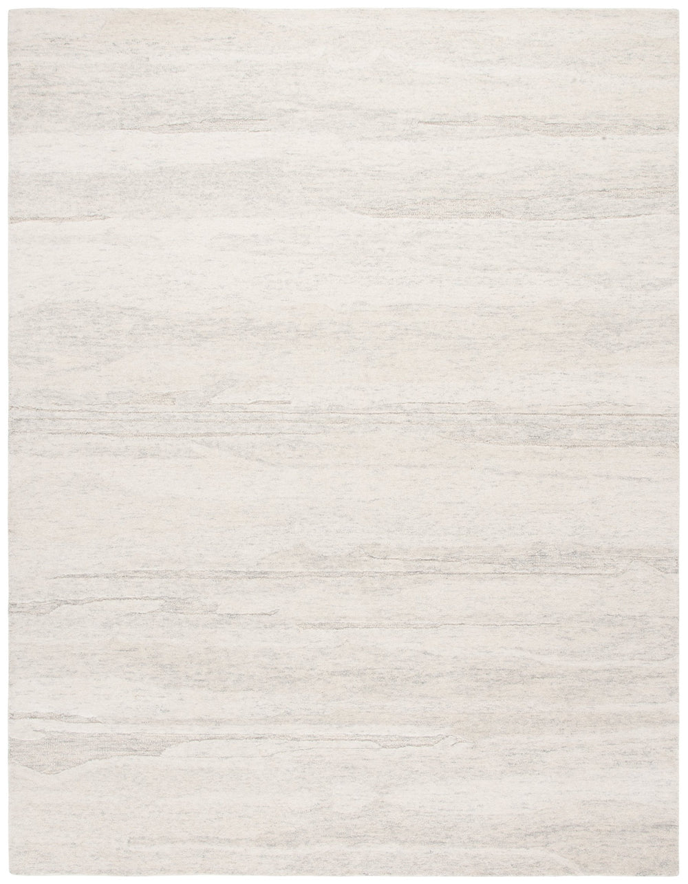 Safavieh Ebony Hand Tufted Wool Pile Area Rug - Modern Grey And Rust Design For Luxurious Home Elegance Light Grey ,Beige Wool Pile Ebn221g-6r