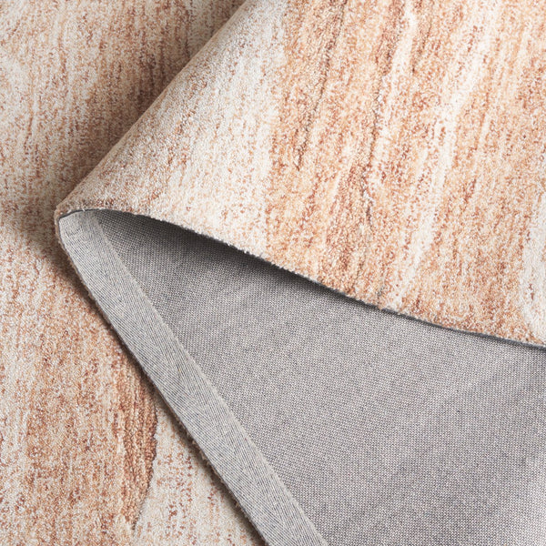 Safavieh Ebony Hand Tufted Wool Pile Area Rug - Modern Grey And Rust Design For Luxurious Home Elegance Rust ,Ivory Wool Pile Ebn221p-8