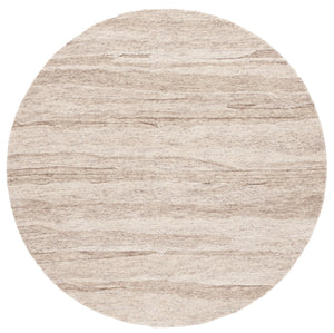 Safavieh Ebony Hand Tufted Wool Pile Area Rug - Modern Grey And Rust Design For Luxurious Home Elegance Brown ,Ivory Wool Pile Ebn221t-3