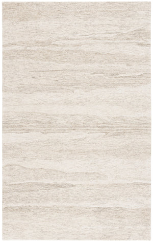 Safavieh Ebony Hand Tufted Wool Pile Area Rug - Modern Grey And Rust Design For Luxurious Home Elegance Light Green ,Ivory Wool Pile Ebn221x-6sq