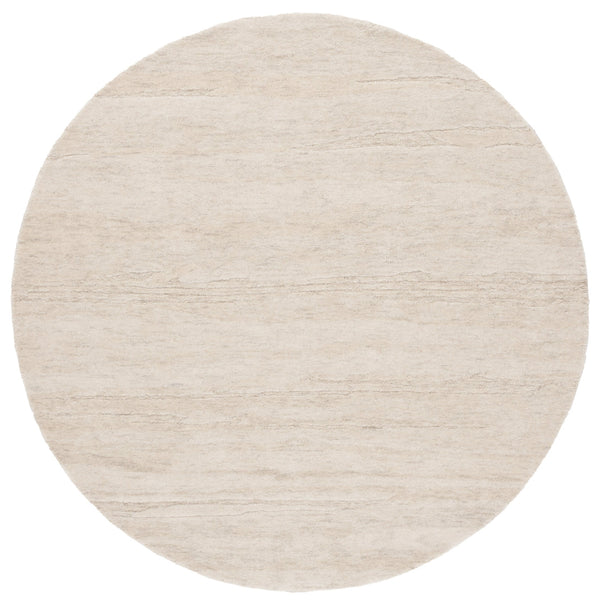 Safavieh Ebony Hand Tufted Wool Pile Area Rug - Modern Grey And Rust Design For Luxurious Home Elegance Light Green ,Ivory Wool Pile Ebn221x-6sq