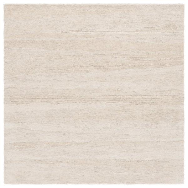 Safavieh Ebony Hand Tufted Wool Pile Area Rug - Modern Grey And Rust Design For Luxurious Home Elegance Light Green ,Ivory Wool Pile Ebn221x-6sq