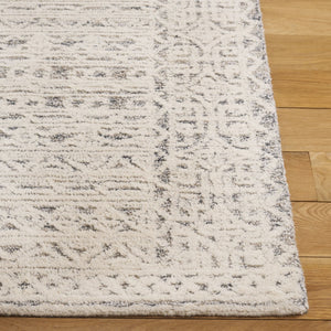 Safavieh Ebony 222f Ivory Grey Ivory ,Grey 60% Wool & 20% Cotton Ebn222f-5