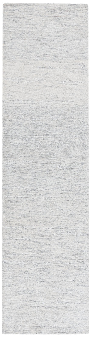 Safavieh Ebony Hand-tufted Wool Rug - Timeless Elegance For Hallways, Cozy Comfort, Artisan Crafted Quality Ivory ,Dark Grey Wool Ebn224g-6sq