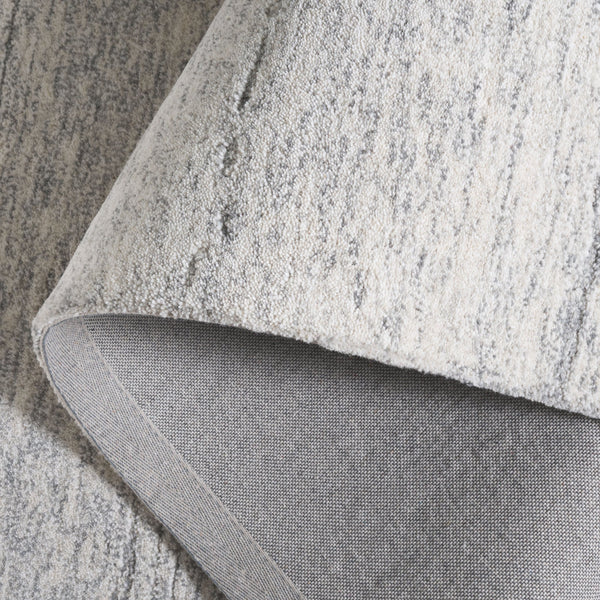 Safavieh Ebony Hand-tufted Wool Rug - Timeless Elegance For Hallways, Cozy Comfort, Artisan Crafted Quality Ivory ,Dark Grey Wool Ebn224g-6sq