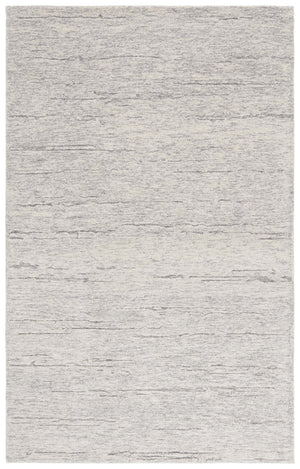 Safavieh Ebony Hand-tufted Wool Rug - Timeless Elegance For Hallways, Cozy Comfort, Artisan Crafted Quality Ivory ,Dark Grey Wool Ebn224g-6sq