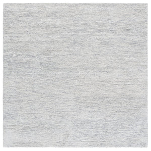 Safavieh Ebony Hand-tufted Wool Rug - Timeless Elegance For Hallways, Cozy Comfort, Artisan Crafted Quality Ivory ,Dark Grey Wool Ebn224g-6sq