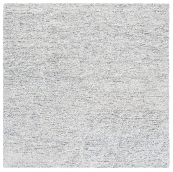 Safavieh Ebony Hand-tufted Wool Rug - Timeless Elegance For Hallways, Cozy Comfort, Artisan Crafted Quality Ivory ,Dark Grey Wool Ebn224g-6sq