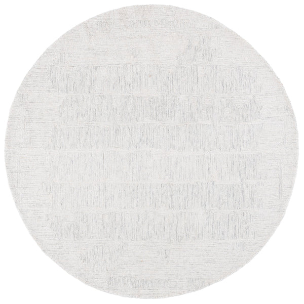 Safavieh Ebony Hand-tufted Wool Area Rug - Luxurious Modern Design With Abstract Motifs For Sophisticated Spaces Ivory ,Grey Wool Ebn227f-6r