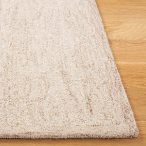 Safavieh Ebony Hand-tufted Runner Rug - Luxurious Wool & Cotton Blend With Elegant Textured Design For Hallways Beige ,Ivory Wool & Cotton Ebn231b-5