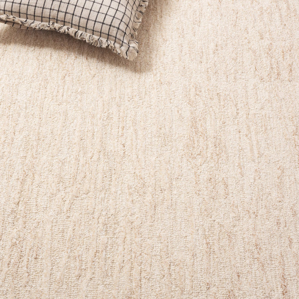 Safavieh Ebony Hand-tufted Runner Rug - Luxurious Wool & Cotton Blend With Elegant Textured Design For Hallways Beige ,Ivory Wool & Cotton Ebn231b-5