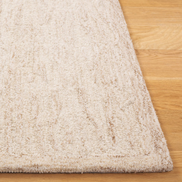 Safavieh Ebony Handcrafted Area Rug - Timeless Elegance, Artisan-tufted Wool & Cotton For Cozy Interiors Beige ,Ivory Wool & Cotton Ebn231b-3