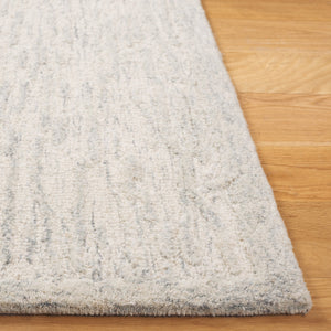 Safavieh Ebony Hand-tufted Runner Rug - Luxurious Wool & Cotton Blend With Elegant Textured Design For Hallways Blue ,Ivory Wool & Cotton Ebn231m-5