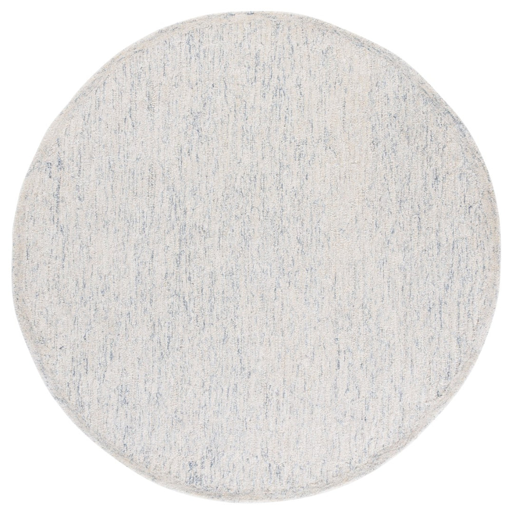 Safavieh Ebony Handcrafted Area Rug - Timeless Elegance, Artisan-tufted Wool & Cotton For Cozy Interiors Blue ,Ivory Wool & Cotton Ebn231m-6