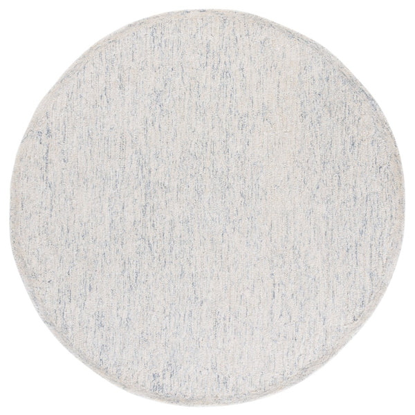 Safavieh Ebony Handcrafted Area Rug - Timeless Elegance, Artisan-tufted Wool & Cotton For Cozy Interiors Blue ,Ivory Wool & Cotton Ebn231m-6