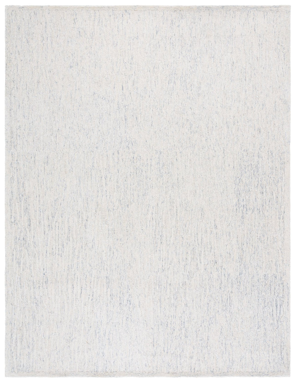 Safavieh Ebony Hand-tufted Runner Rug - Luxurious Wool & Cotton Blend With Elegant Textured Design For Hallways Blue ,Ivory Wool & Cotton Ebn231m-8