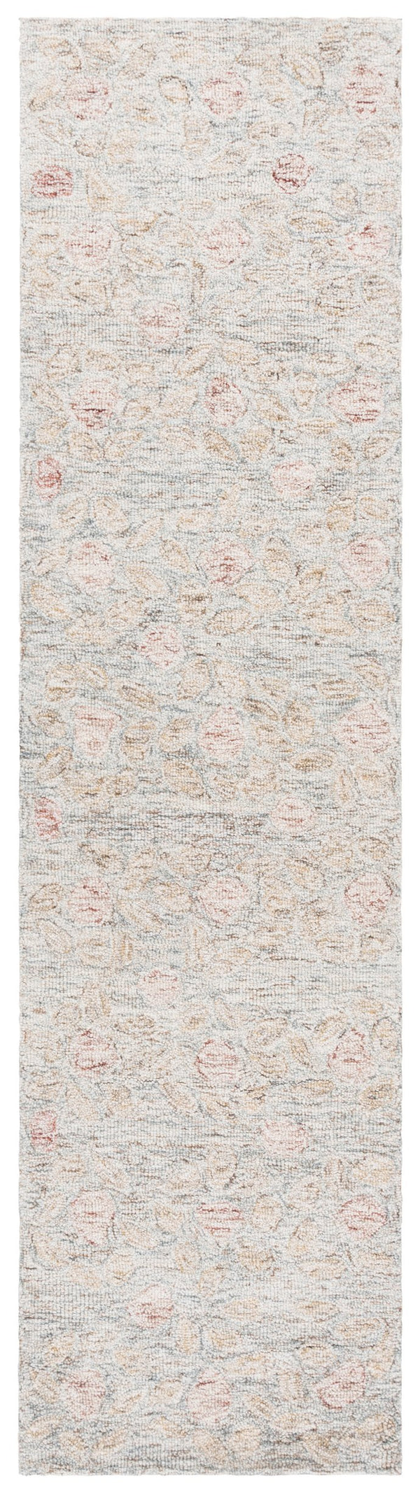 Safavieh Ebony232b Elegant Hand Tufted Wool And Cotton Runner Rug With Floral Design For Timeless Charm Beige ,Rust Wool & Cotton Ebn232b-29