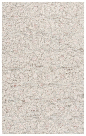 Safavieh Ebony232b Elegant Hand Tufted Wool And Cotton Runner Rug With Floral Design For Timeless Charm Beige ,Rust Wool & Cotton Ebn232b-5