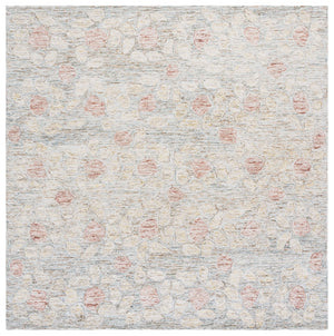 Safavieh Ebony232b Hand-tufted Area Rug - Elegant Floral Design In Soft Natural Tones For Stylish Interiors Beige ,Rust Wool & Cotton Ebn232b-6