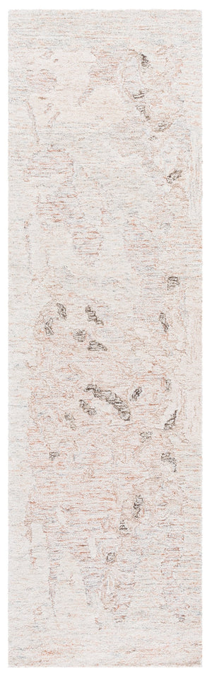 Safavieh Ebony Runner Area Rug - Luxurious Hand-tufted Design, Vintage Charm, Perfect For Any Home Decor Beige ,Rust Wool & Cotton Ebn233b-29