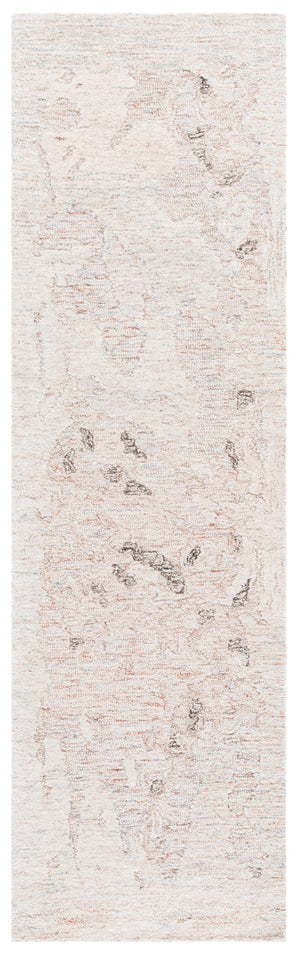 Safavieh Ebony Hand-tufted Area Rug – Luxurious Wool & Cotton Blend With Elegant Design For Timeless Decor Beige ,Rust Wool & Cotton Ebn233b-6