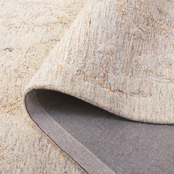 Safavieh Ebony Hand-tufted Area Rug – Luxurious Wool & Cotton Blend With Elegant Design For Timeless Decor Beige ,Rust Wool & Cotton Ebn233b-6