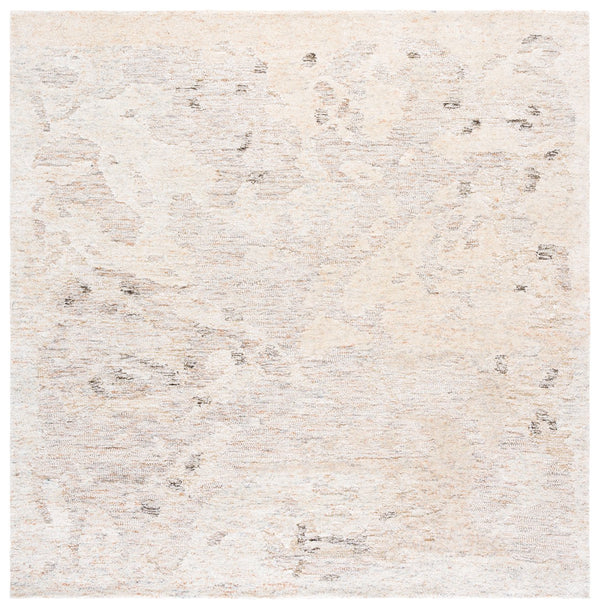 Safavieh Ebony Runner Area Rug - Luxurious Hand-tufted Design, Vintage Charm, Perfect For Any Home Decor Beige ,Rust Wool & Cotton Ebn233b-6sq