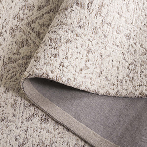 Safavieh Ebony Hand-tufted Runner Rug - Luxurious Wool & Cotton Blend, Elegant Design For Hallways & Spaces Ivory ,Brown 60% Wool 40% Cotton With Latex Ebn234t-5