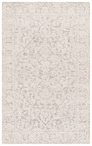 Safavieh Ebony Hand-tufted Area Rug - Luxurious Wool Blend With Elegant Motifs For Timeless Home Decor Ivory ,Brown 60% Wool 40% Cotton With Latex Ebn234t-4